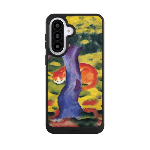 Samsung Galaxy A57 5G NIVOcore Cat Behind Tree by Franz Marc