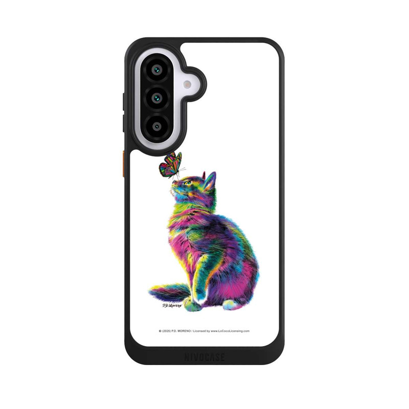 Galaxy A57 5G NIVOcore Katze verspielt