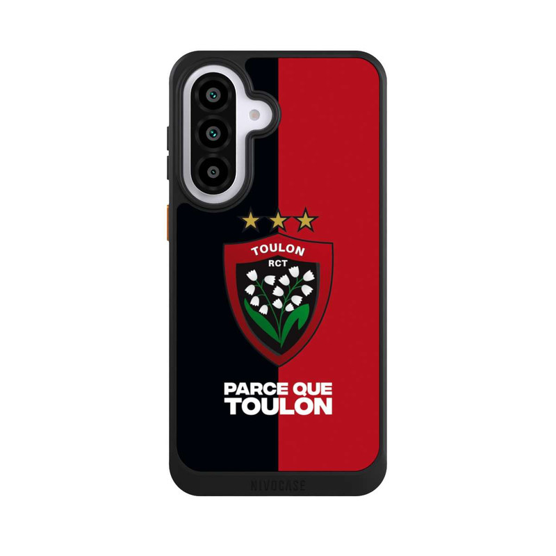 Galaxy A57 5G NIVOcore RCT Logo Red Black