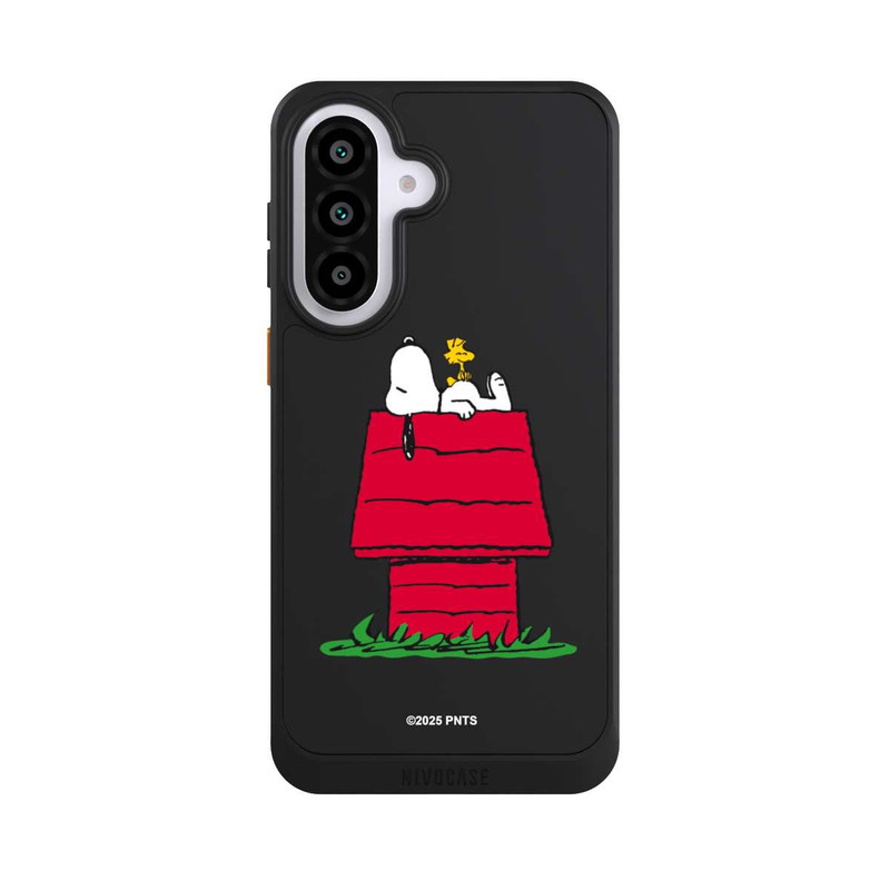 Galaxy A57 5G NIVOcore Snoopy and Woodstock Classic transparent