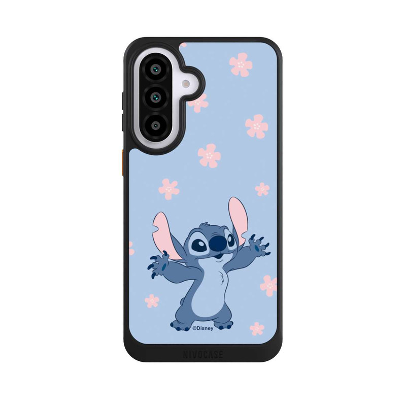 Galaxy A57 5G NIVOcore Stitch Pastel Flowers Blue