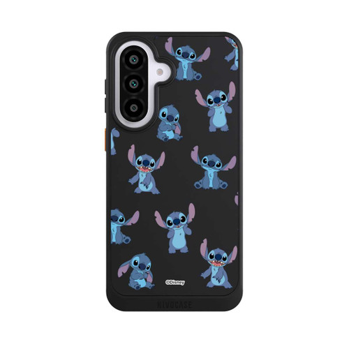 Samsung Galaxy A57 5G NIVOcore Stitch Faces Pattern Transparent