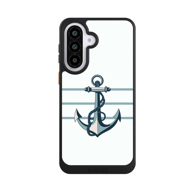 Galaxy A57 5G NIVOcore Anchor Line White with AI
