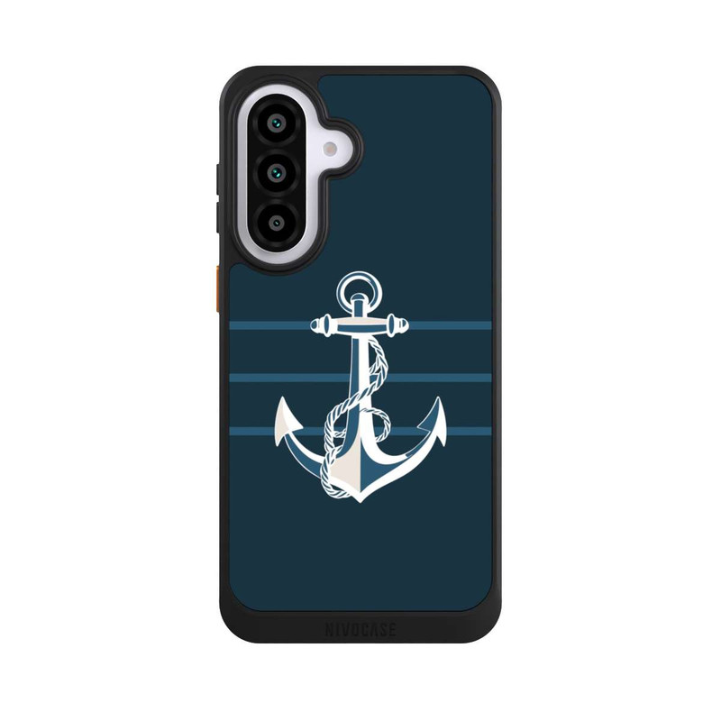 Galaxy A57 5G NIVOcore Anchor Line Blue with AI