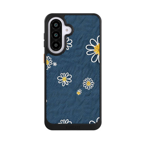 Samsung Galaxy A57 5G NIVOcore Jeans Flowers Pattern with AI