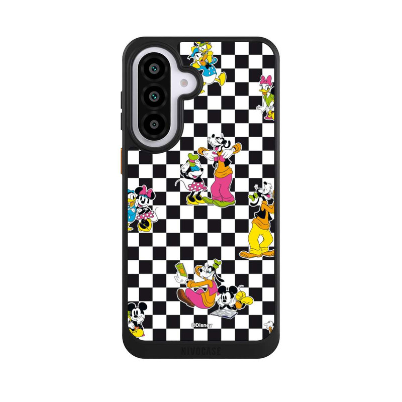 Galaxy A57 5G NIVOcore Donald and Friends Pattern Black and White