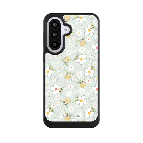 Samsung Galaxy A57 5G NIVOcore Baby Yoda Blumen Muster