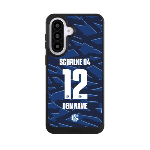 Samsung Galaxy A57 5G NIVOcore Schalke 04 Trikot Personalisierbar 25-26