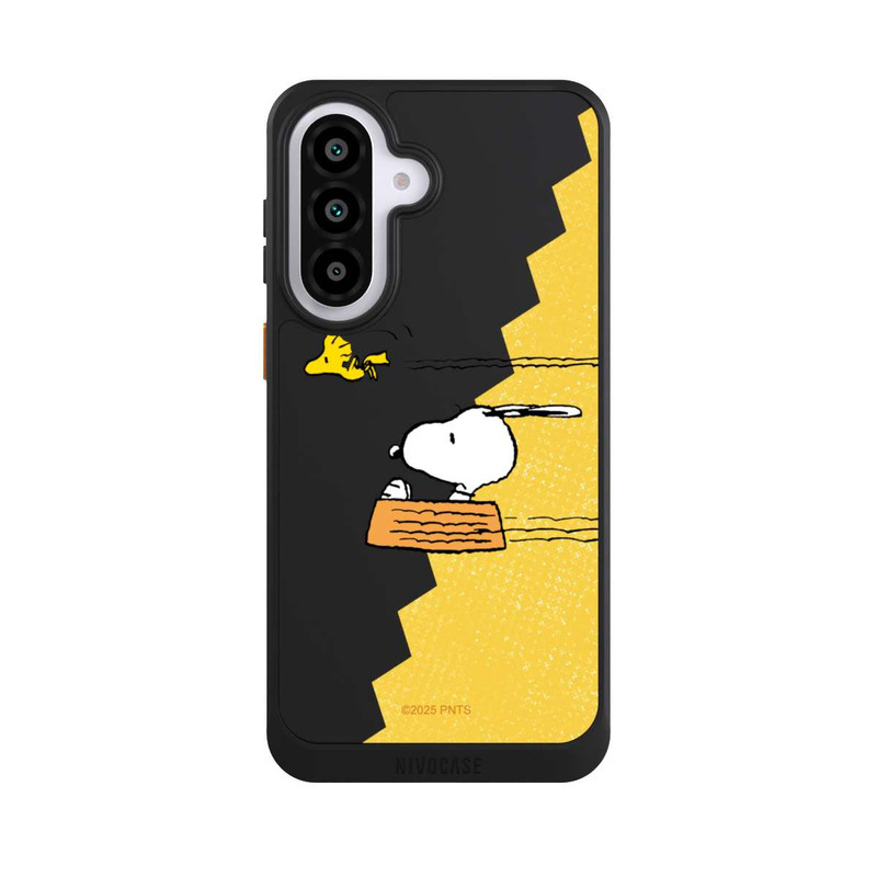 Galaxy A57 5G NIVOcore Peanuts-Snoopy und Woodstock Transparent