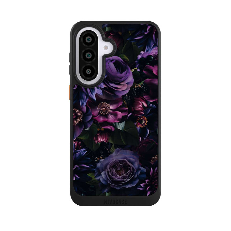 Galaxy A57 5G NIVOcore Dunkle Lila Blüten 