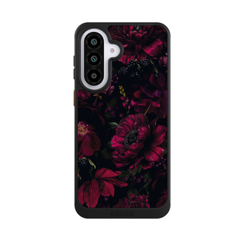 Samsung Galaxy A57 5G NIVOcore Dunkle Rote Blumen Liebe