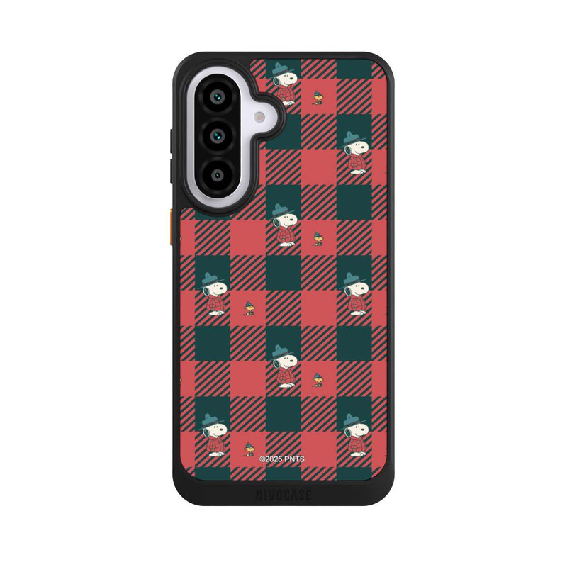 Galaxy A57 5G NIVOcore Peanuts Red Tartan Pattern