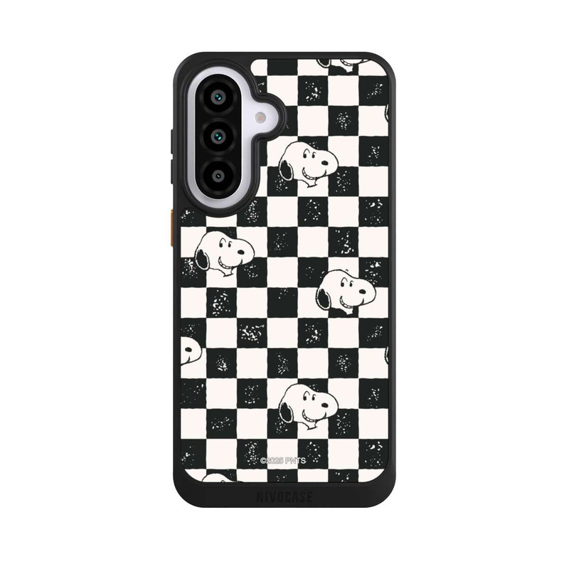 Galaxy A57 5G NIVOcore Snoopy Heads Checked Pattern