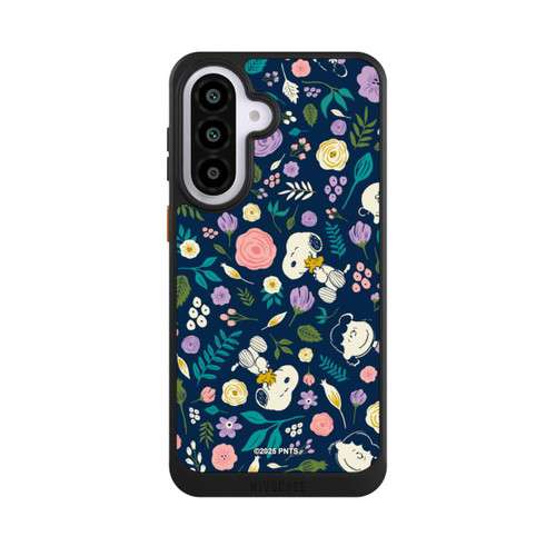Samsung Galaxy A57 5G NIVOcore Peanuts Dark Flower Pattern