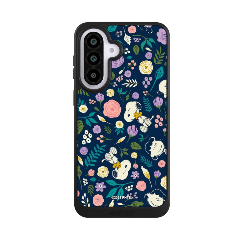 Galaxy A57 5G NIVOcore Peanuts Dark Flower Pattern