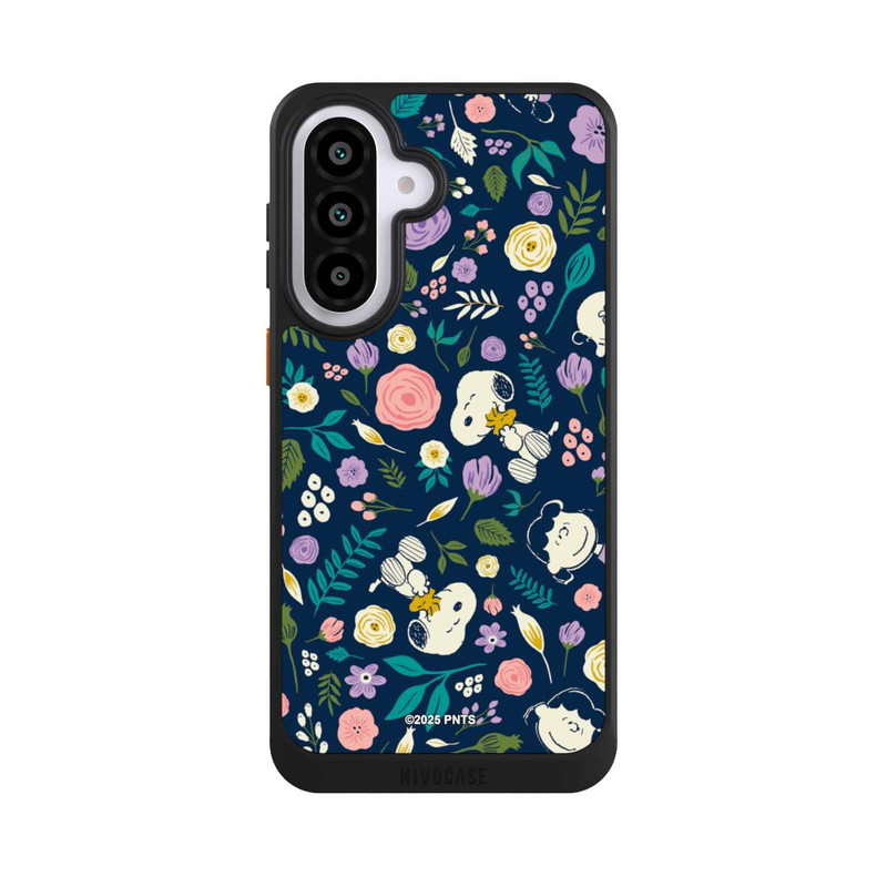 Galaxy A57 5G NIVOcore Peanuts Dark Flower Pattern