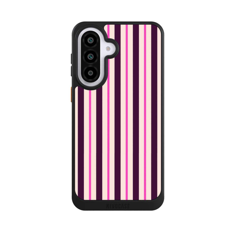 Galaxy A57 5G NIVOcore Streifen Rot Bordeaux