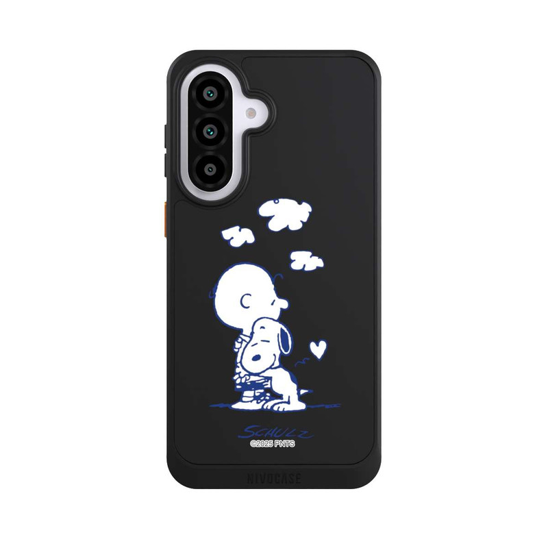 Galaxy A57 5G NIVOcore Peanuts Charlie Brown Snoopy Hug Transparent