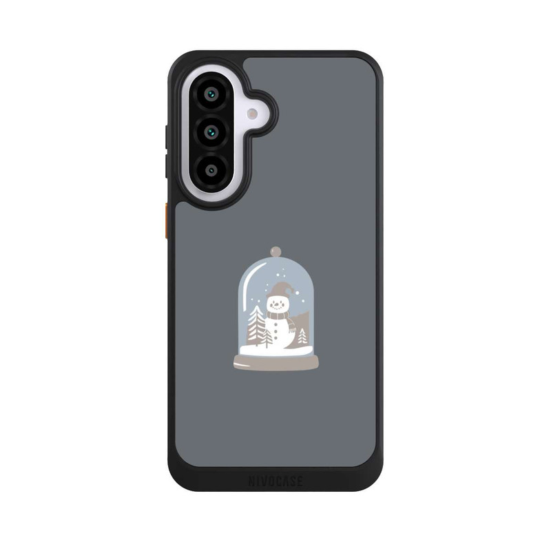 Galaxy A57 5G NIVOcore Minimalist Snow Globe with Snowman