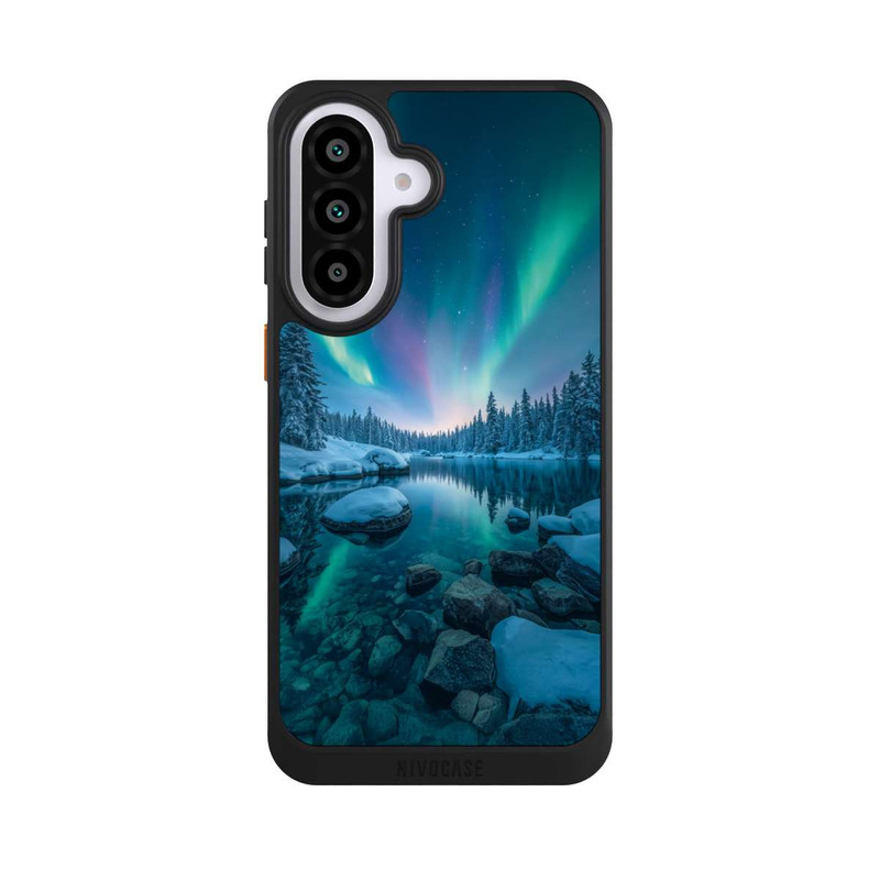 Galaxy A57 5G NIVOcore Nordlichter Glühen mit KI