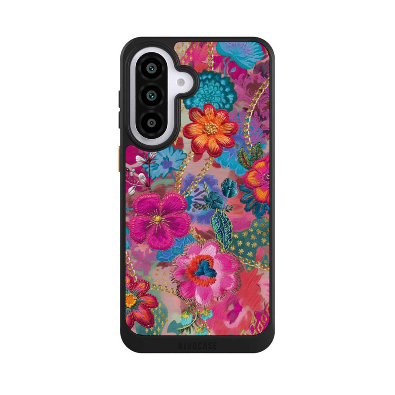 Galaxy A57 5G NIVOcore Patchwork Blumen Mit KI