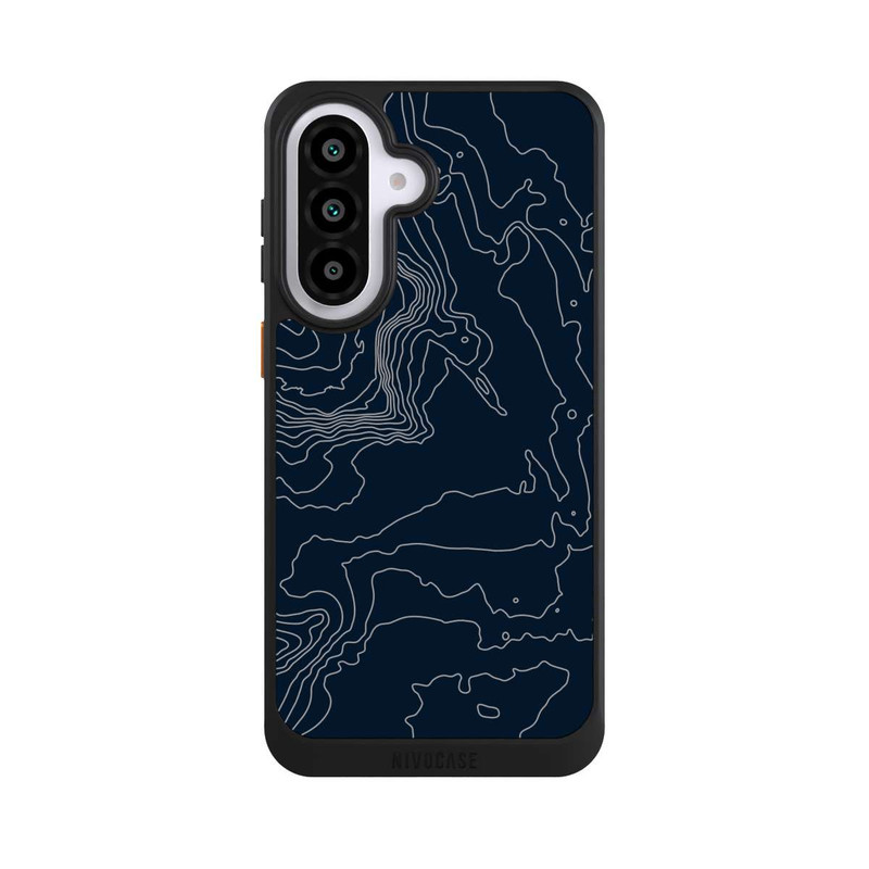 Galaxy A57 5G NIVOcore Berg Höhenlinien Dunkel