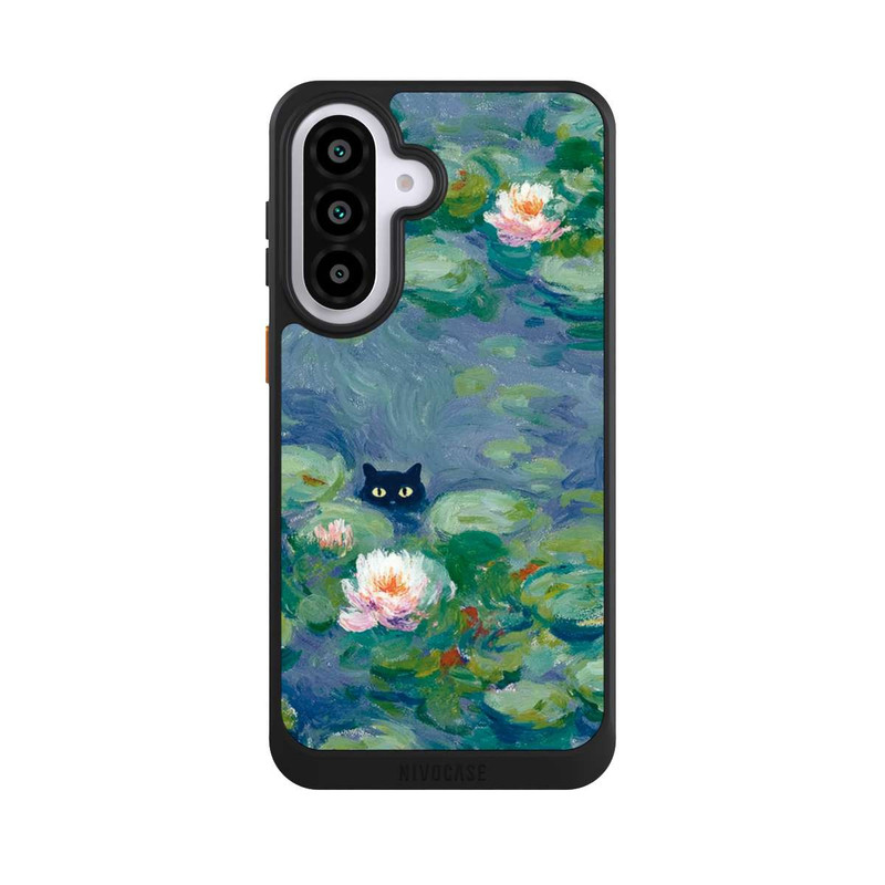 Galaxy A57 5G NIVOcore Katze im Teich Gemälde