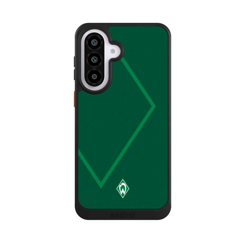 Galaxy A57 5G NIVOcore Werder Grün Rautenelement