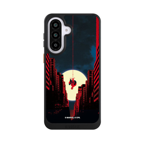 Samsung Galaxy A57 5G NIVOcore Spider-Man Marvel between Skyscrapers