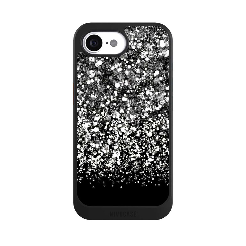 iPhone 17e NIVOcore Schneefall Glitzerlook