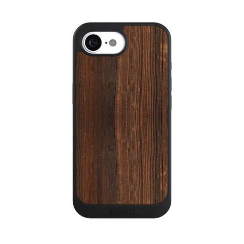 Apple iPhone 17e NIVOcore Look Bois de Noyer
