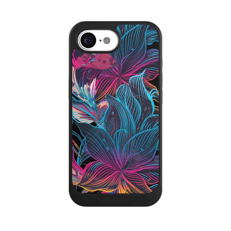 iPhone 17e NIVOcore Neon Flower Power