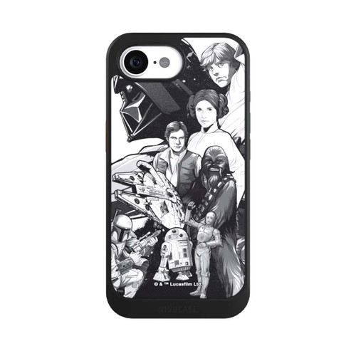 Apple iPhone 17e NIVOcore Star Wars Characters - Black and White