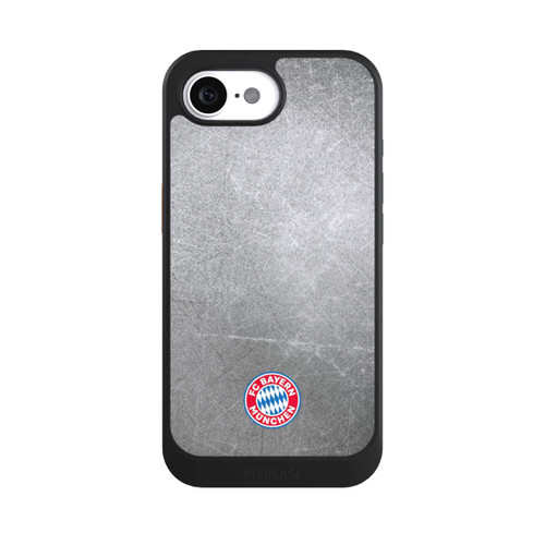 Apple iPhone 17e NIVOcore Klassisches FCB Logo Klein - Bunt auf Metalllook