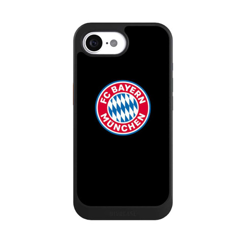 Apple iPhone 17e NIVOcore FCB Logo auf Schwarz