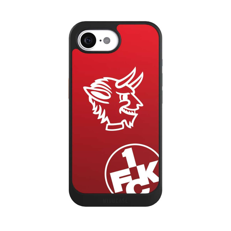 iPhone 17e NIVOcore Teufelskopf FCK auf Rot