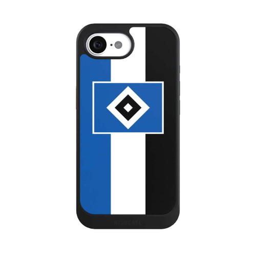 Apple iPhone 17e NIVOcore HSV Streifen - Blau-Weiß-Schwarz