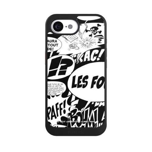 Apple iPhone 17e NIVOcore Sprechblasen Asterix Schwarz