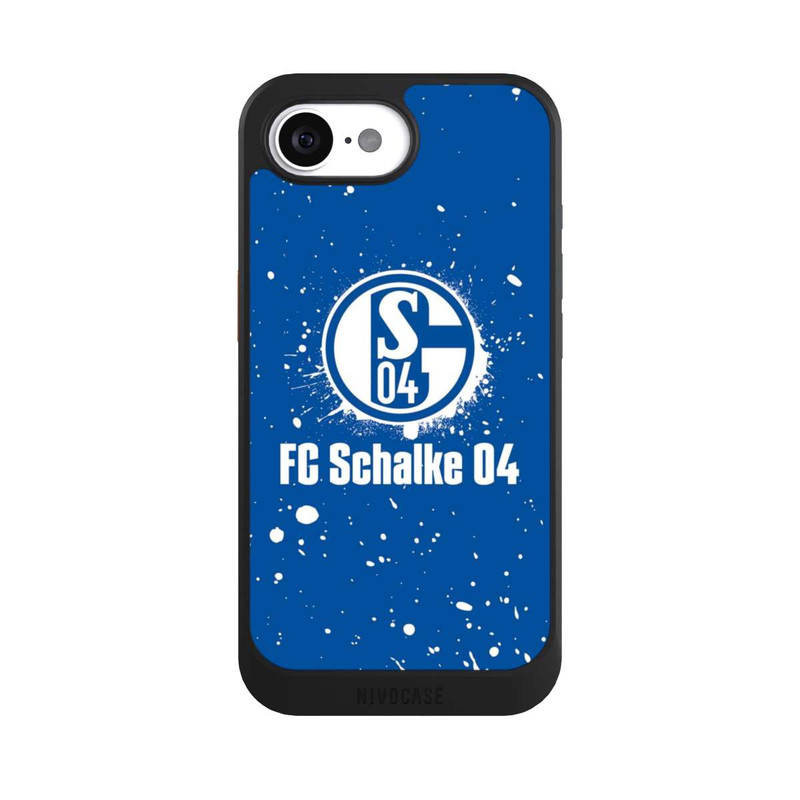 iPhone 17e NIVOcore Schalke 04 - Spraylogo
