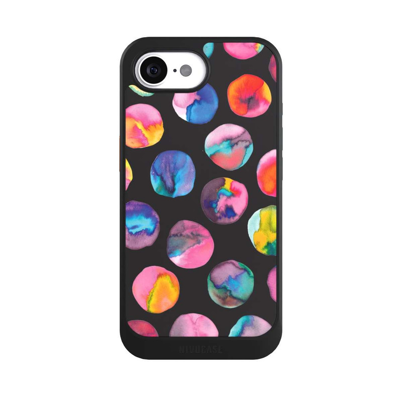 17 e NIVOcore Colorful Ink Marbles Dots Black