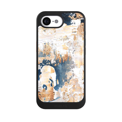 Apple iPhone 17e NIVOcore Abstraktion Blau und Gold