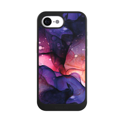 Apple iPhone 17e NIVOcore Flüssige Kunst Lila-Pink