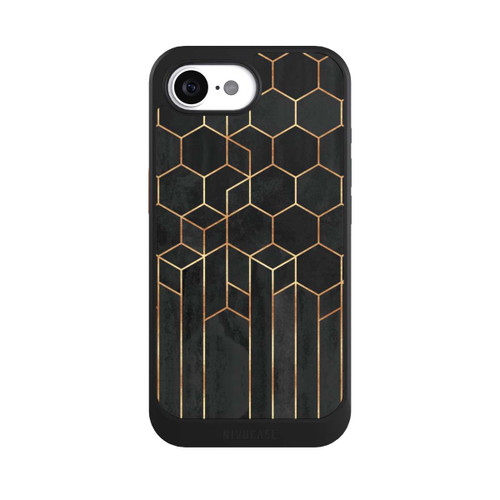 Apple iPhone 17e NIVOcore Schwarze Sechsecke