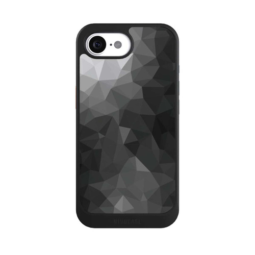 Apple iPhone 17e NIVOcore Polygonal Mosaic Noir/Blanc