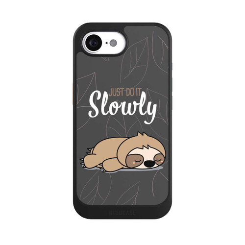 Apple iPhone 17e NIVOcore Just Do It Slowly Sloth Grey