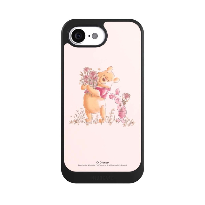 iPhone 17e NIVOcore Winnie the Pooh and Piglet Flowers