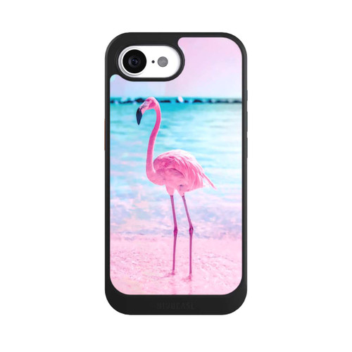 Apple iPhone 17e NIVOcore Rosa Flamingo am Meer