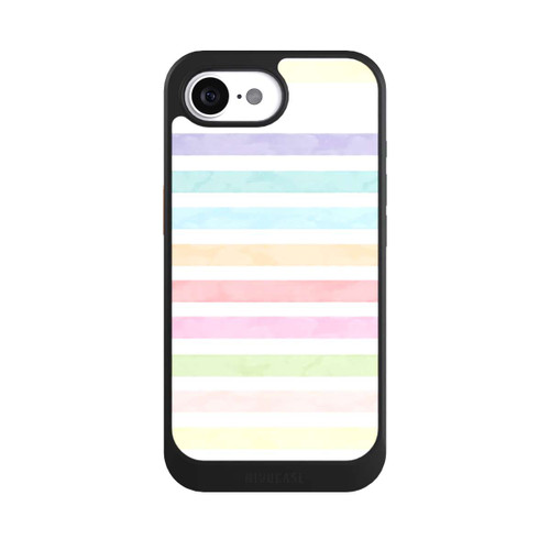 Apple iPhone 17e NIVOcore Regenbogenfarbene Streifen