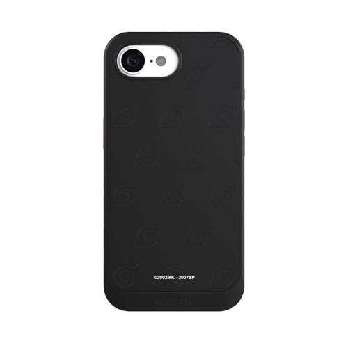 Apple iPhone 17e NIVOcore Black Konoha Pattern Transparant
