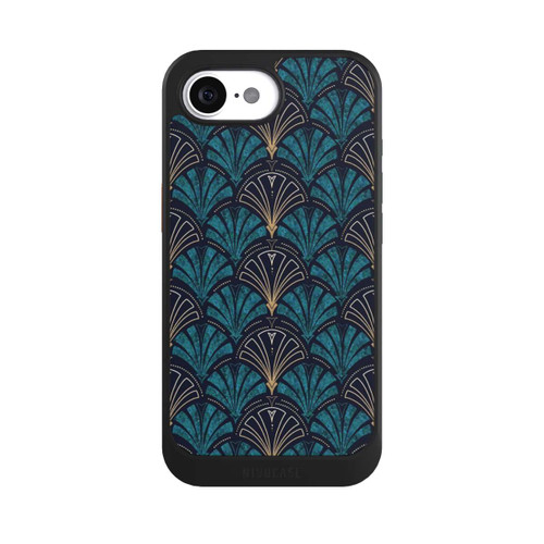 Apple iPhone 17e NIVOcore Art Deco Aquamarin Gold